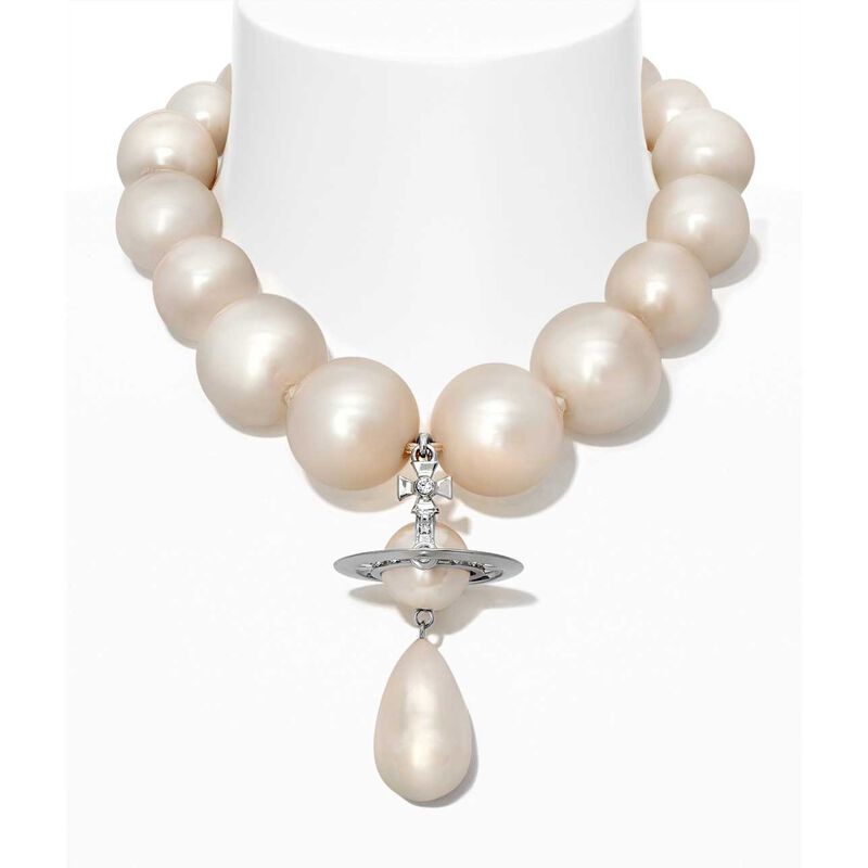 Vivienne Westwood Giant Pearl Drop Necklace image number 1
